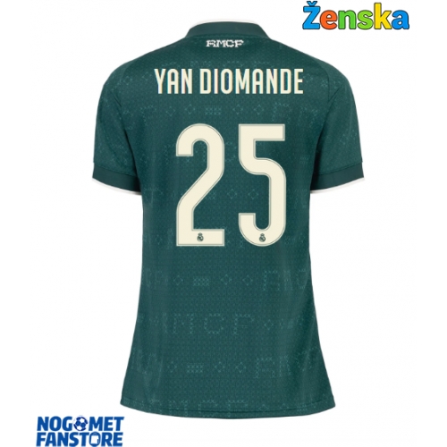 Real Madrid Yan Diomande #25 Gostujuci Dres za Ženska 2026-27 Kratak Rukav